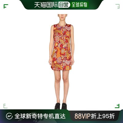 香港直邮潮奢 La Doublej 女士 全身印花无袖迷你连衣裙
