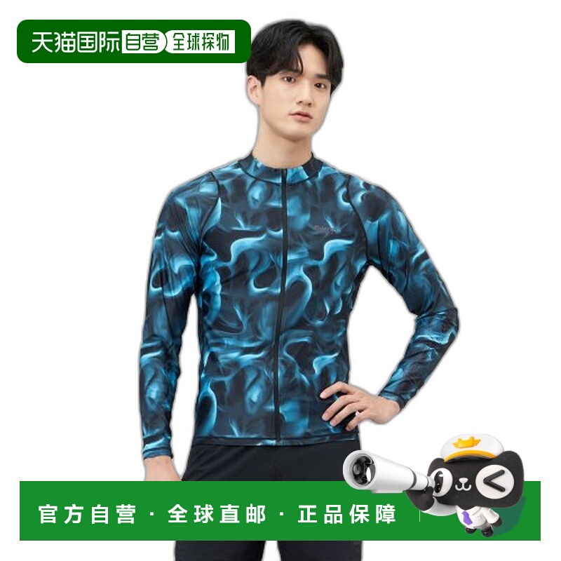 韩国直邮BARREL 男士时尚防晒服1755619 MEN ABYSSAL ZIP UP RASH