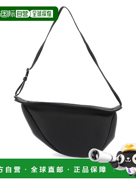 香港直邮THE ROW 女士斜挎包 W1196L129BLPL CO 黑色单肩包饺子包