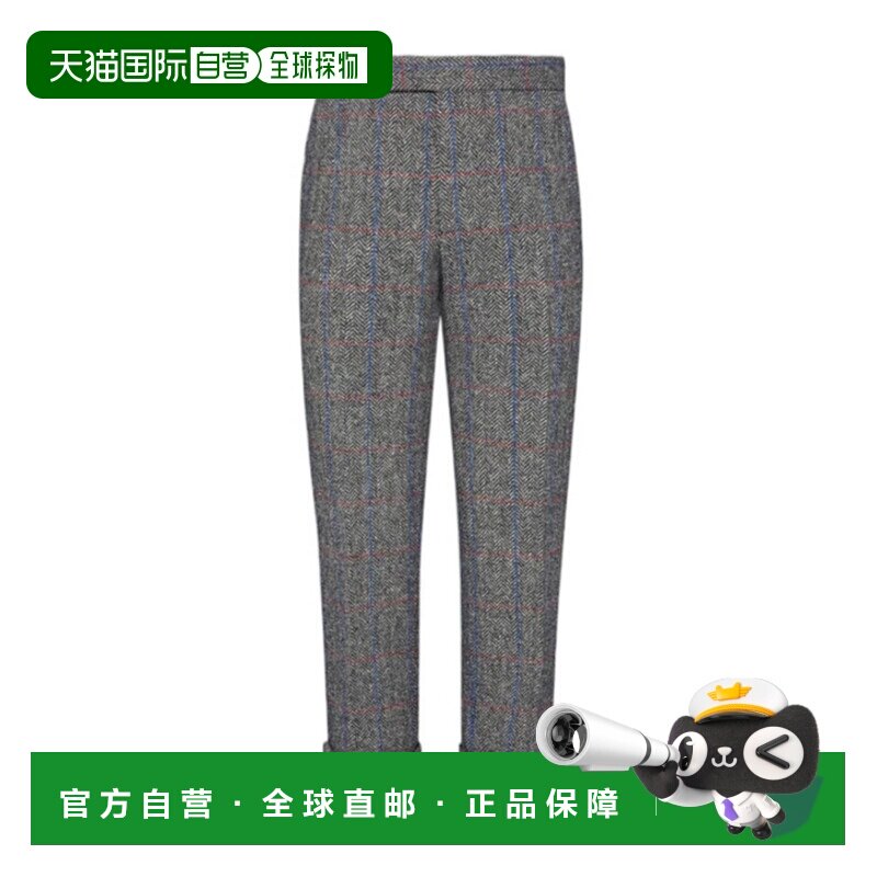 香港直邮THOM BROWNE 男士休闲裤 MTR102GF1031025 AW2025直筒裤