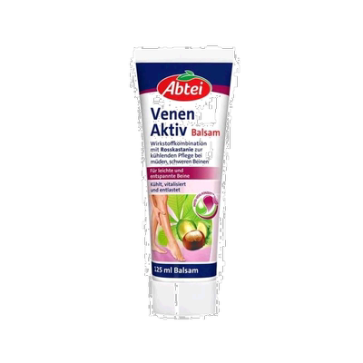 欧洲直邮Abtei爱普泰七叶树抗静脉曲张软膏100ml舒缓酸胀消肿