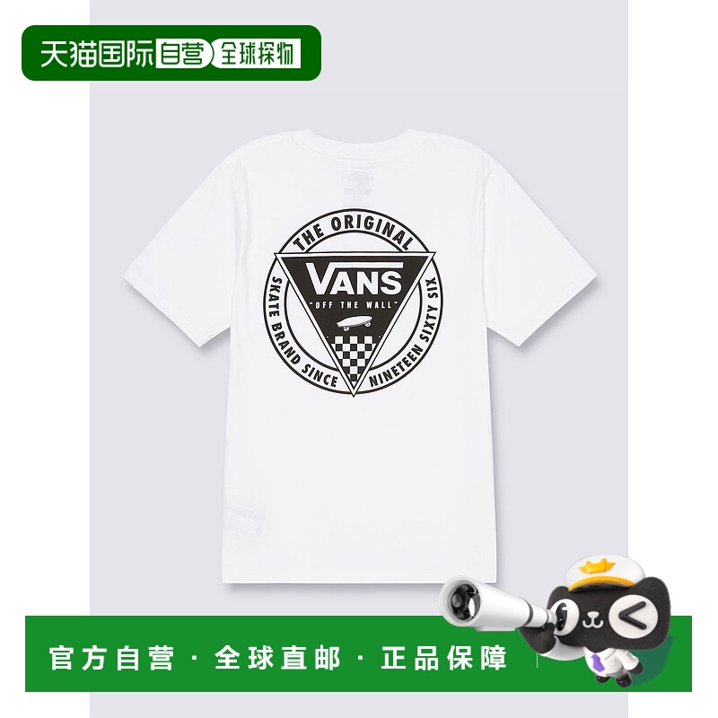 日本直邮【日本直邮】VANS范斯儿童T恤VN000MM1WHT