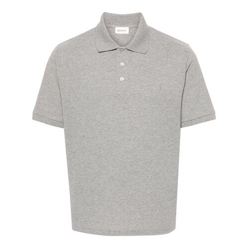 Saint Laurent 圣罗兰 男士 CASSANDRE 短袖 POLO 衫 798944Y37HC