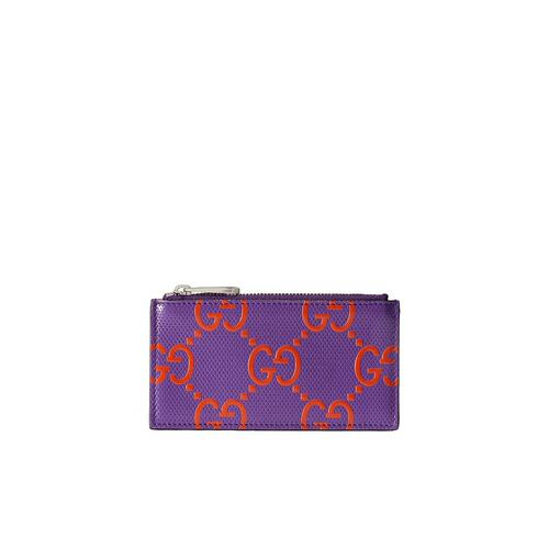 Gucci GG 压花拉链卡包 725550AABCZ