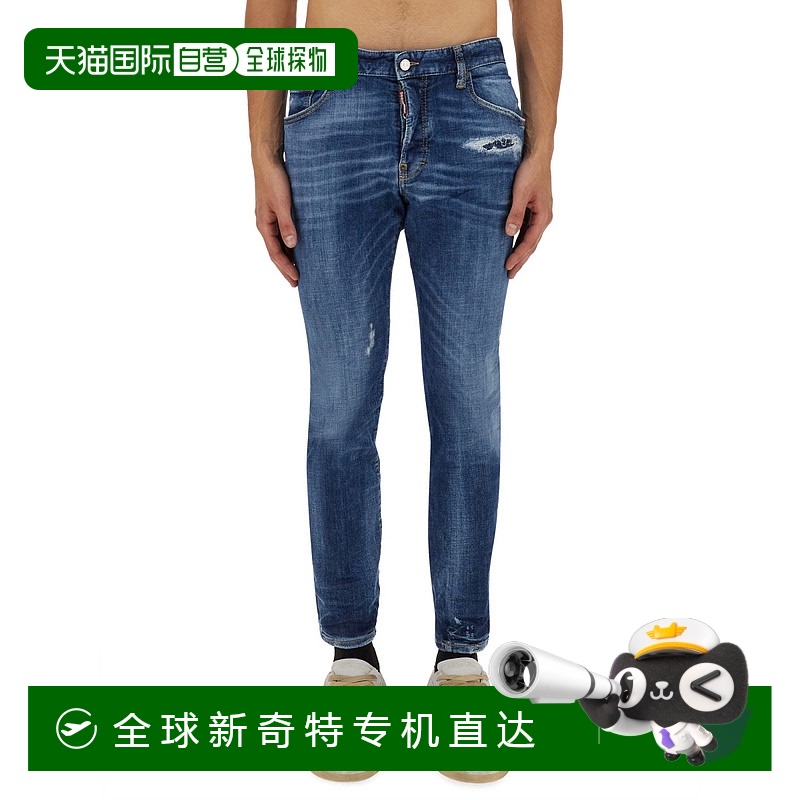 1h可退 欧洲直邮dsquared2 男士 牛仔裤