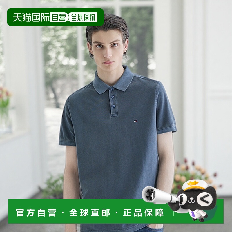 韩国直邮TOMMY HILFIGER 男士短袖POLO衫T12E3TKT070MT1C9T男装