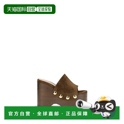 香港直邮Gianvito Rossi 吉安维托 罗西 女士 坡跟凉鞋 G1020160L