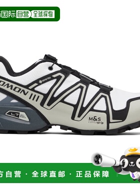 1h可退 香港直邮yves salomon 萨洛蒙 女士 白色 & 灰色 Speedcro