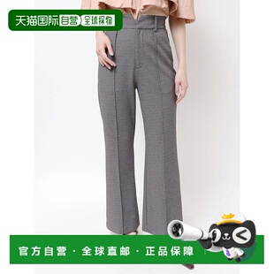 1h可退 日本直邮LAGUNAMOON女装半喇叭裤型运动风女士修身显瘦九