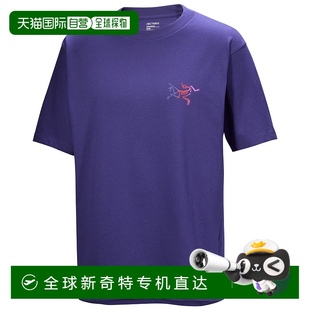 加拿大直邮始祖鸟Kragg棉质logo短袖 T恤男款