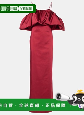 1h可退 香港直邮Simkhai 女士 Dorina 荷叶边睡裙 001397礼服