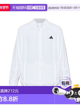 香港直邮ADIDAS 男士T恤 IT22650WHITE CO 白色 Light jacket wit