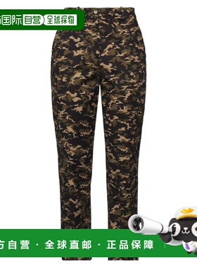 1h可退 香港直邮Michael Kors 迈克高仕 女士 休闲长裤 green绿色