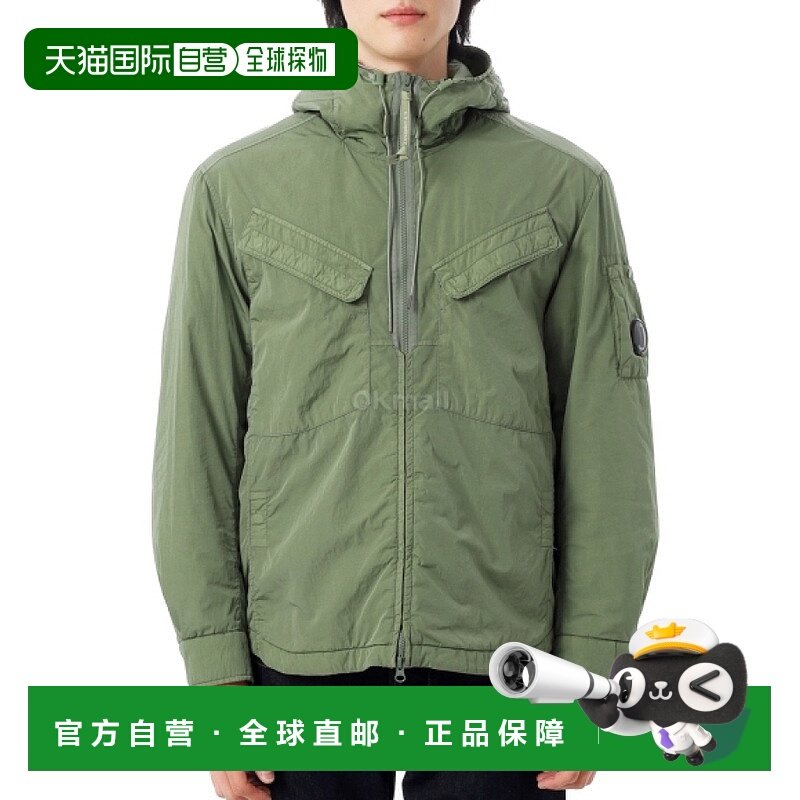 韩国直邮CP COMPANY Chrome-R 连帽镜头夹克 (19CMOS084A 005904G