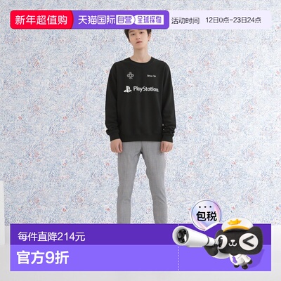 1h可退 日本直邮BEAMS T 男士 PlayStation联名款 圆领卫衣 游戏