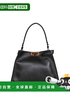 香港直邮FENDI 女士手提包 8BN368AWPFF1DDQ SS2026 黑色 Fendi W