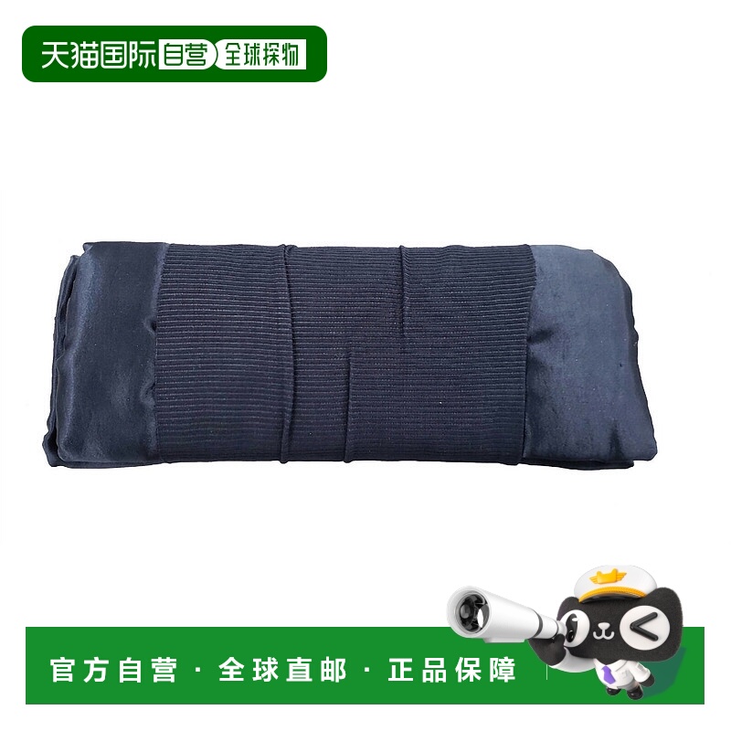 自营 pj harlow海军蓝缎面枕套 - 海军蓝 美国奥莱直发