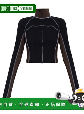 香港直邮FENDI 女士针织衫 FAF370AT93F0D9F CO 黑色 长袖开衫上