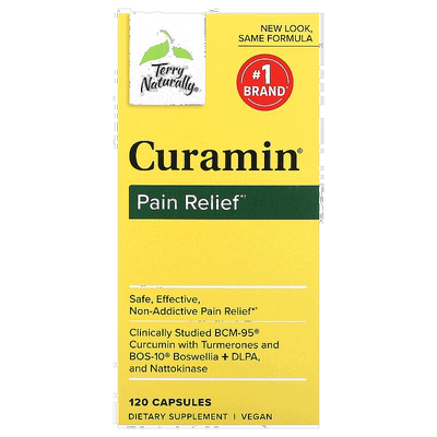 香港直发terry Naturally富含姜黄素疼痛缓解胶囊120粒保健品天然