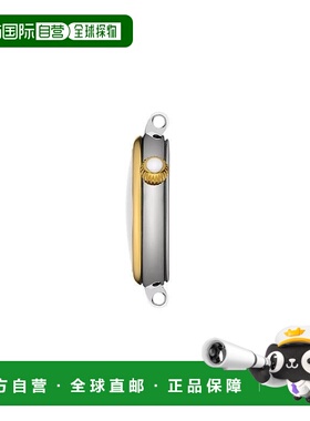 自营欧洲直邮TISSOT 天梭 Desir女士金色精钢表壳石英机芯腕表28m