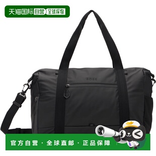 1h可退 香港直邮潮奢 BOSS 波士 男士 黑色 Reflective Details F