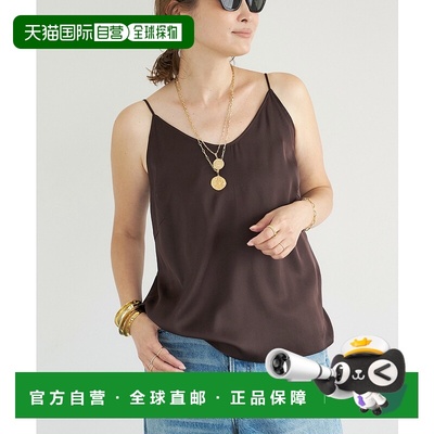 1h可退 日本直邮Deuxieme Classe 女士 SILK SATIN 丝绸吊带背心