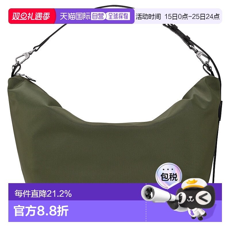 欧洲直邮LONGCHAMP珑骧 帆布包 简约大气手提单肩包男女同款