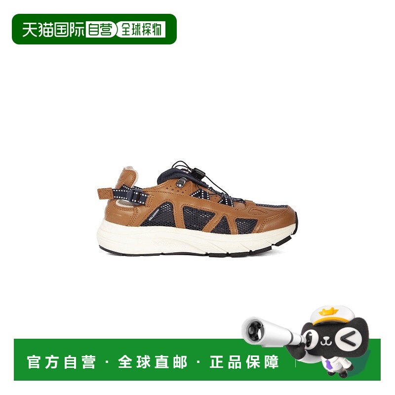 自营欧洲直邮Salomon萨洛蒙 Techsonic系列棕色/黑色织物复古户外