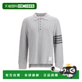 汤姆 香港直邮Thom 1h可退 四條紋長袖 Browne 男士 衫 布朗 Polo