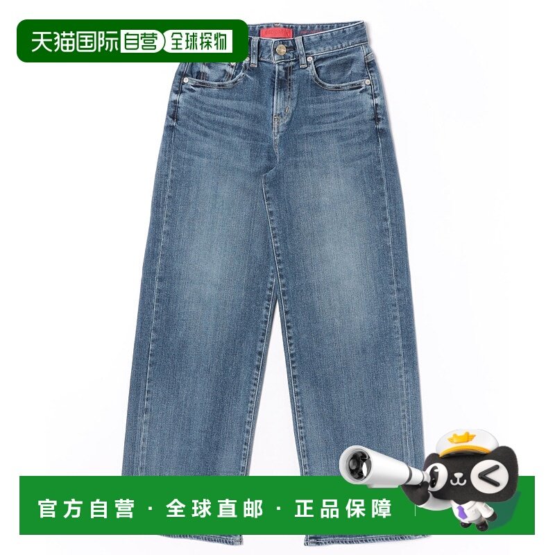 1h可退 日本直邮RED CARD 女士 宽松版型丹宁裤 35周年纪念款 A01