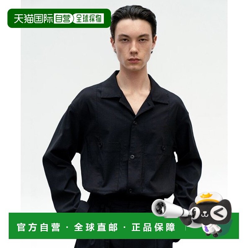 韩国直邮INSILENCE设计师款通用日常休闲宽松时尚夹克IM2A2JK13BK