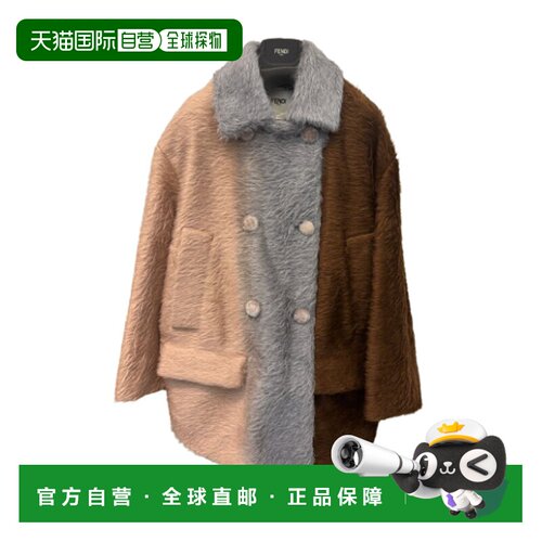 香港直邮FENDI 女士外套 FJ7640AYNSF1T6N AW2025 花色 Fendi Coa