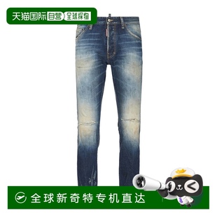 牛仔褲 1h可退 男士 S71LB1648D30011470 香港直郵DSQUARED2 AW202