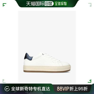 香港直邮潮奢 Kurt Geiger 男士 Laney 3 徽标饰牌皮革低帮运动鞋