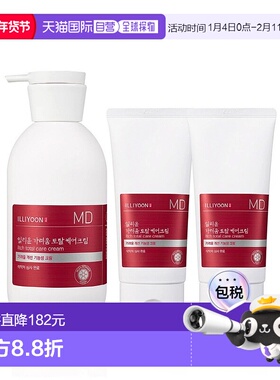韩国直邮ILLIYOON一理润滋润修护霜330ml*2瓶+80ml*4瓶抗痒正品
