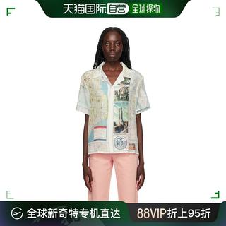 香港直邮潮奢 Bode 女士 多色 New York City Map 衬衫 MRS23SH03