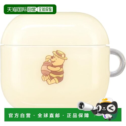 【日本直邮】Gourmandies 迪士尼人物/AirPods 4兼容软壳 小熊维