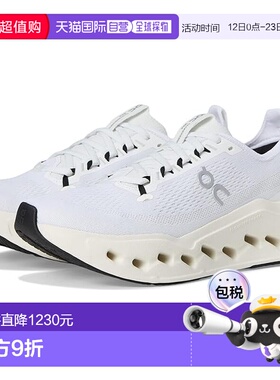 1h可退 香港直邮On 女士 Cloudsurfer Max 跑鞋 white白色 舒适时
