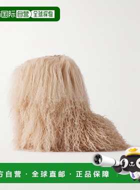 1h可退 香港直邮潮奢 bogner 博格纳 女士 Les Arcs 10 毛羊皮短