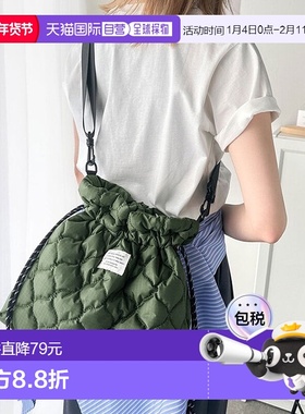 日本直邮Classical Elf 时尚实用2WAY绗缝抽绳肩背包 [C04519AW01