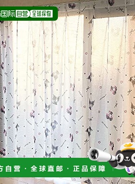 【日本直邮】SANRIO UV防晒 99.9% 蕾丝窗帘 宽100×176cm