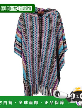 1h可退 香港直邮Missoni 连帽斗篷式套衫 1P4EWMDA233