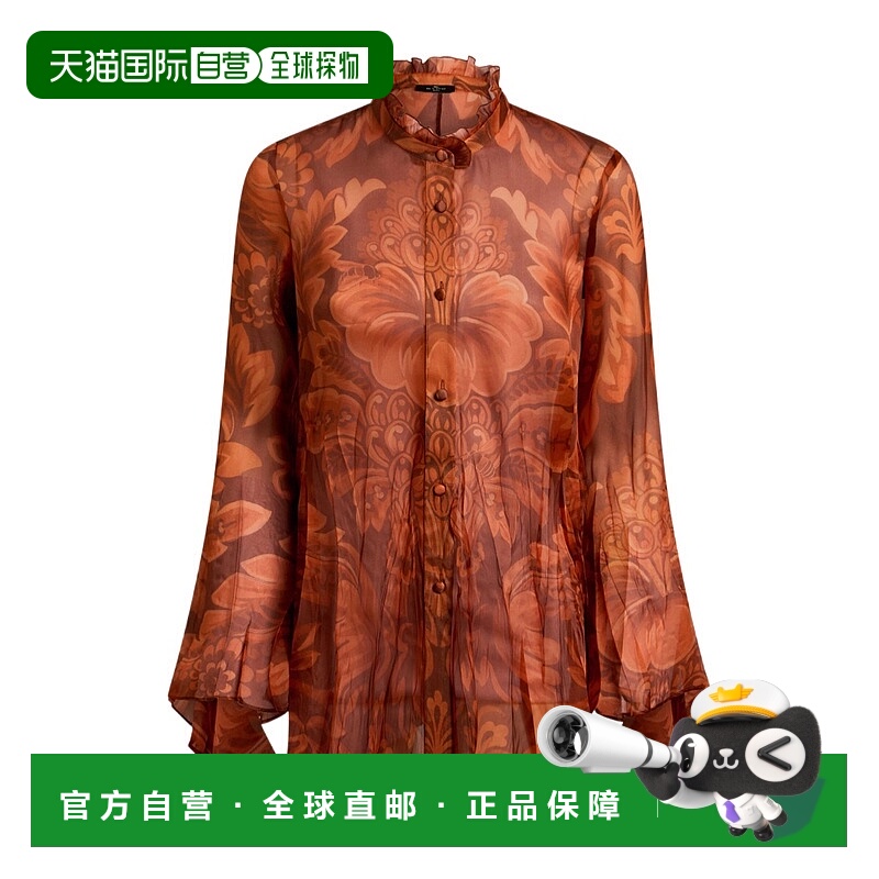 1h可退 香港直邮ETRO 女士衬衫 99SA1K2WRIA0090X0852 AW2025 红
