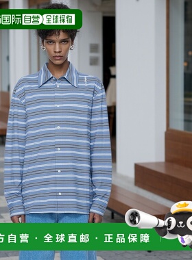 1小时内可退 香港直邮潮奢 Marni 玛尼 男士 蓝色 & 白色条纹 Pol