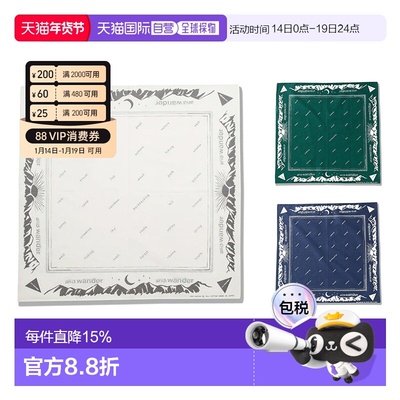 香港直邮and Wander reflective words bandanna户外反光印花运动