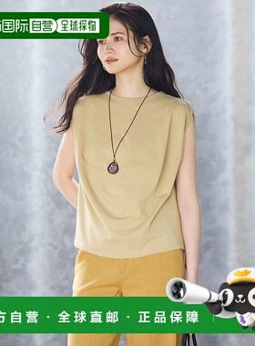 日本直邮SLOW 轻捻纯棉可切换设计T恤 [234613EW17392]