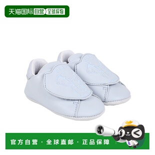 香港直邮KENZO 蓝色 男童童靴 AW2024 圆头靴子 K6061677A 1h可退