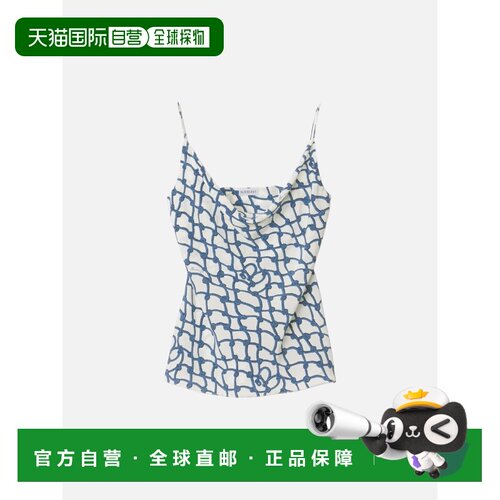 香港直邮BURBERRY 女士背心吊带 8107033C2555 SS2025 花色 BURBE