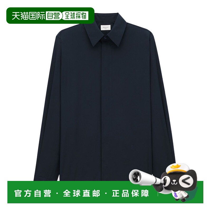 1h可退 香港直邮SAINT LAURENT 男士衬衫 848033Y2M214102 AW2025