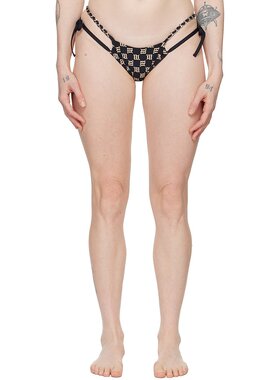 潮奢 MISBHV 女士 独家发售黑色 Monogram 比基尼泳裤 240EX650
